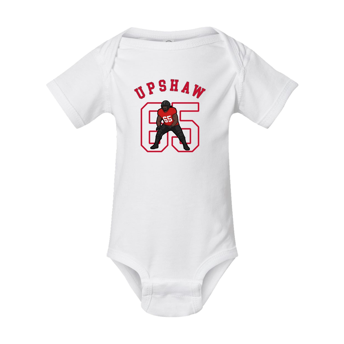 Baby Onesie — Shirsey Arch in White