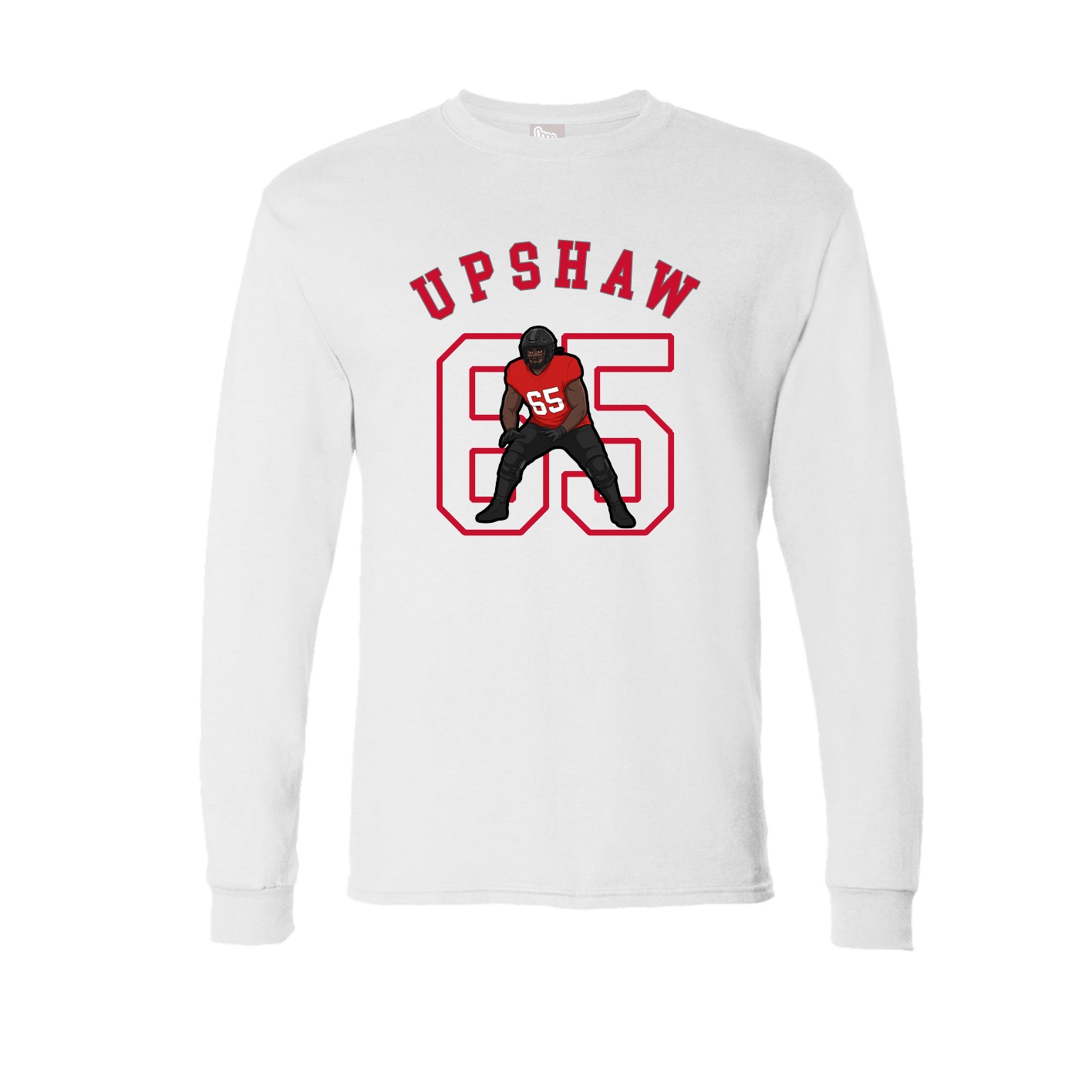Long Sleeve Tee — Shirsey Arch in White