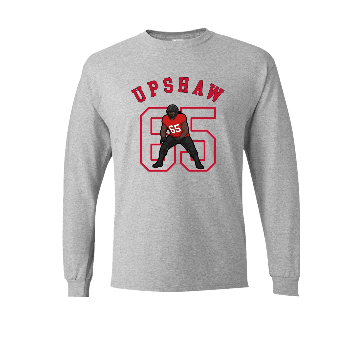 Long Sleeve Tee — Shirsey Arch in Grey
