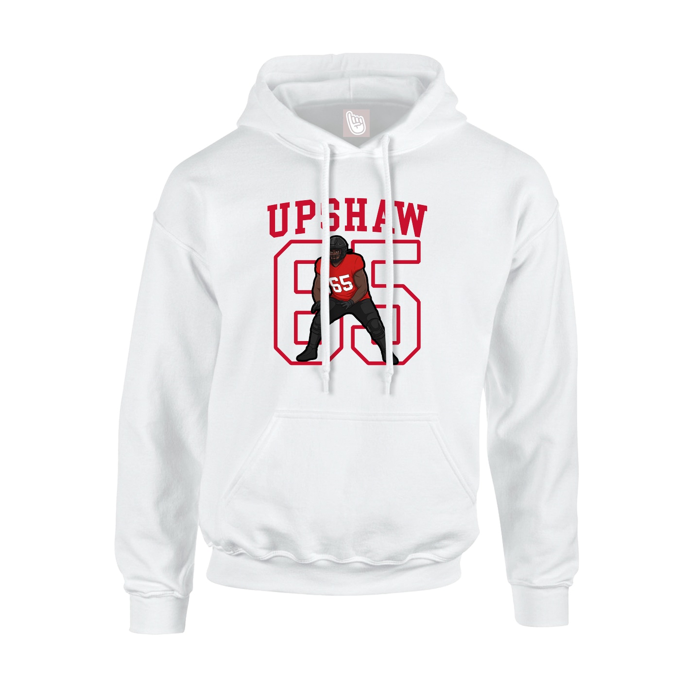 Hoodie — Shirsey in White