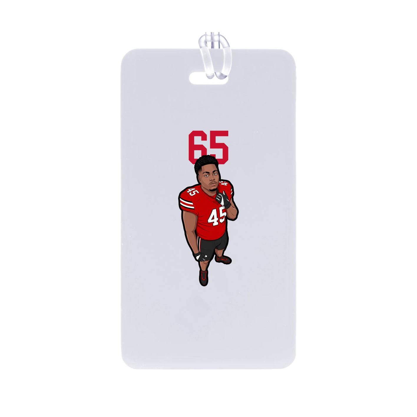 Bag Tag — Number Top in Classic