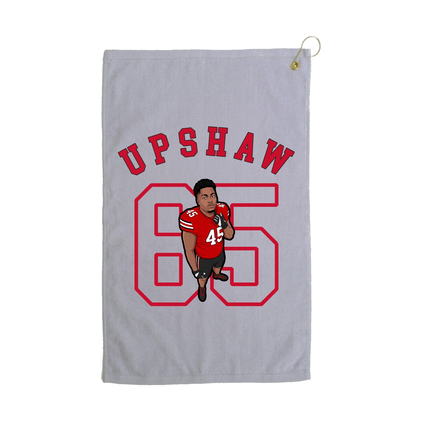Golf Towel — Shirsey Arch in Grey
