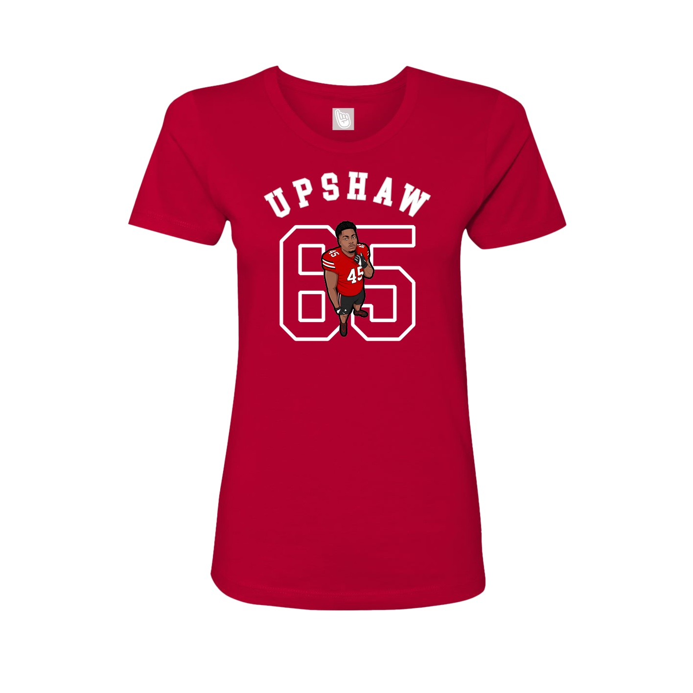 Womens Tee — Shirsey Arch in Red