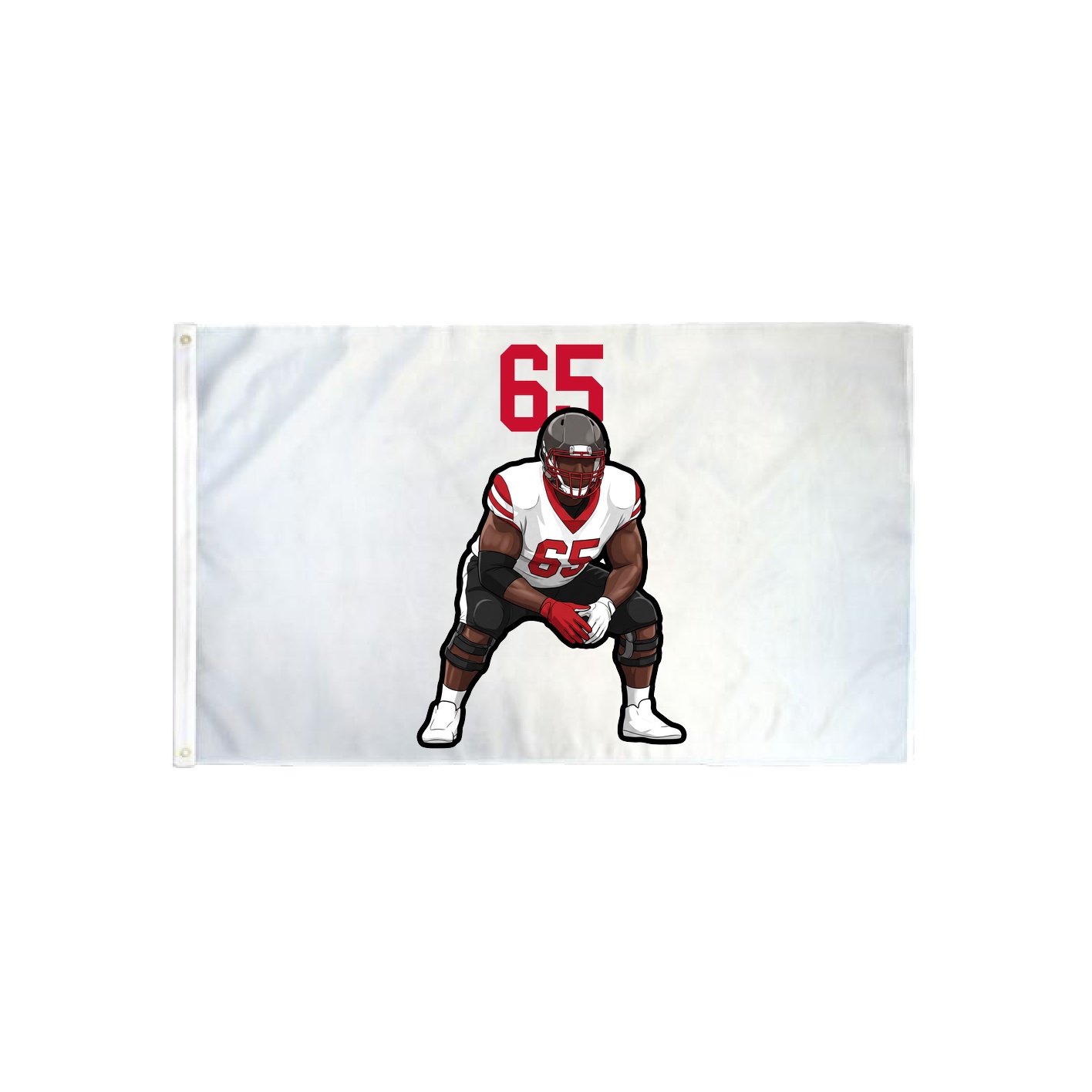 3x5 Flag — Number Top in Classic
