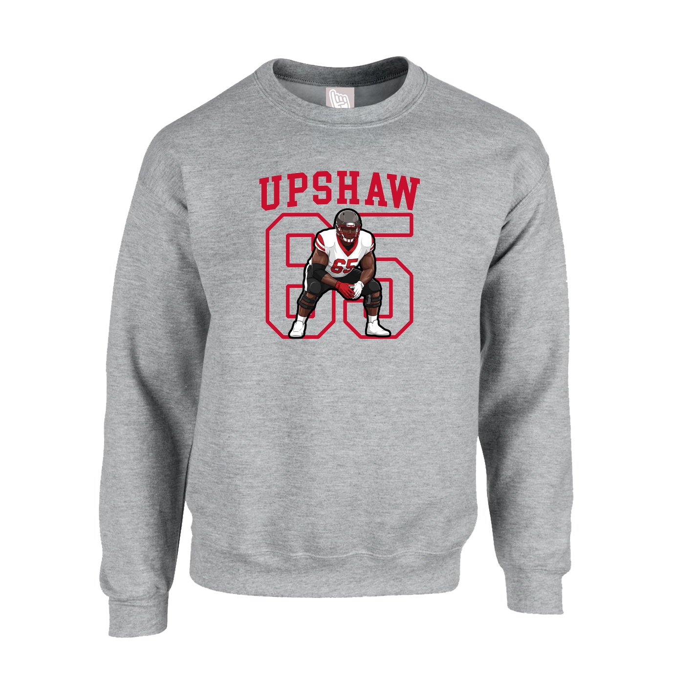 Fleece Crew — Shirsey in Grey