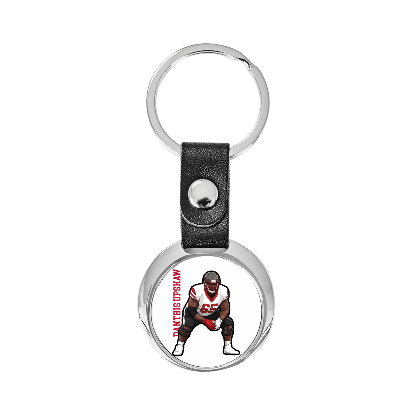 Key Chain — Name Vertical in Classic