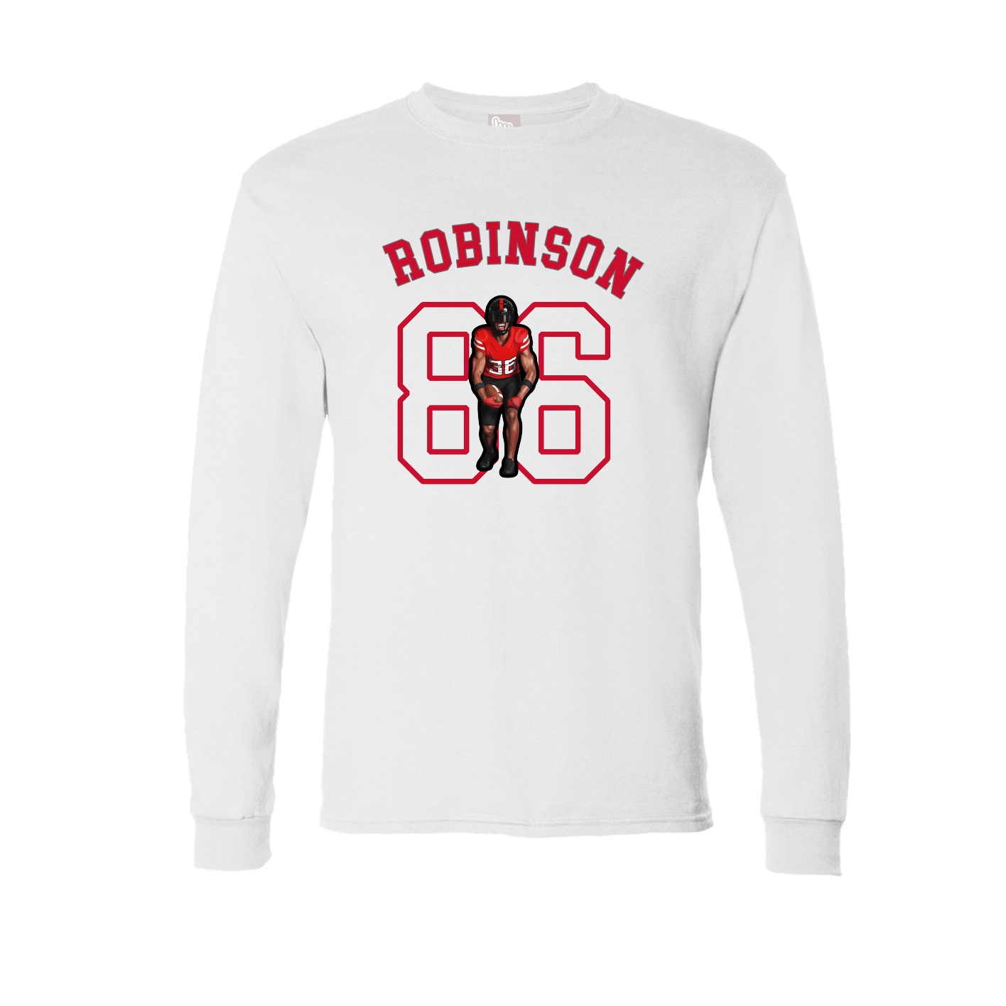 Long Sleeve Tee — Shirsey Arch in White