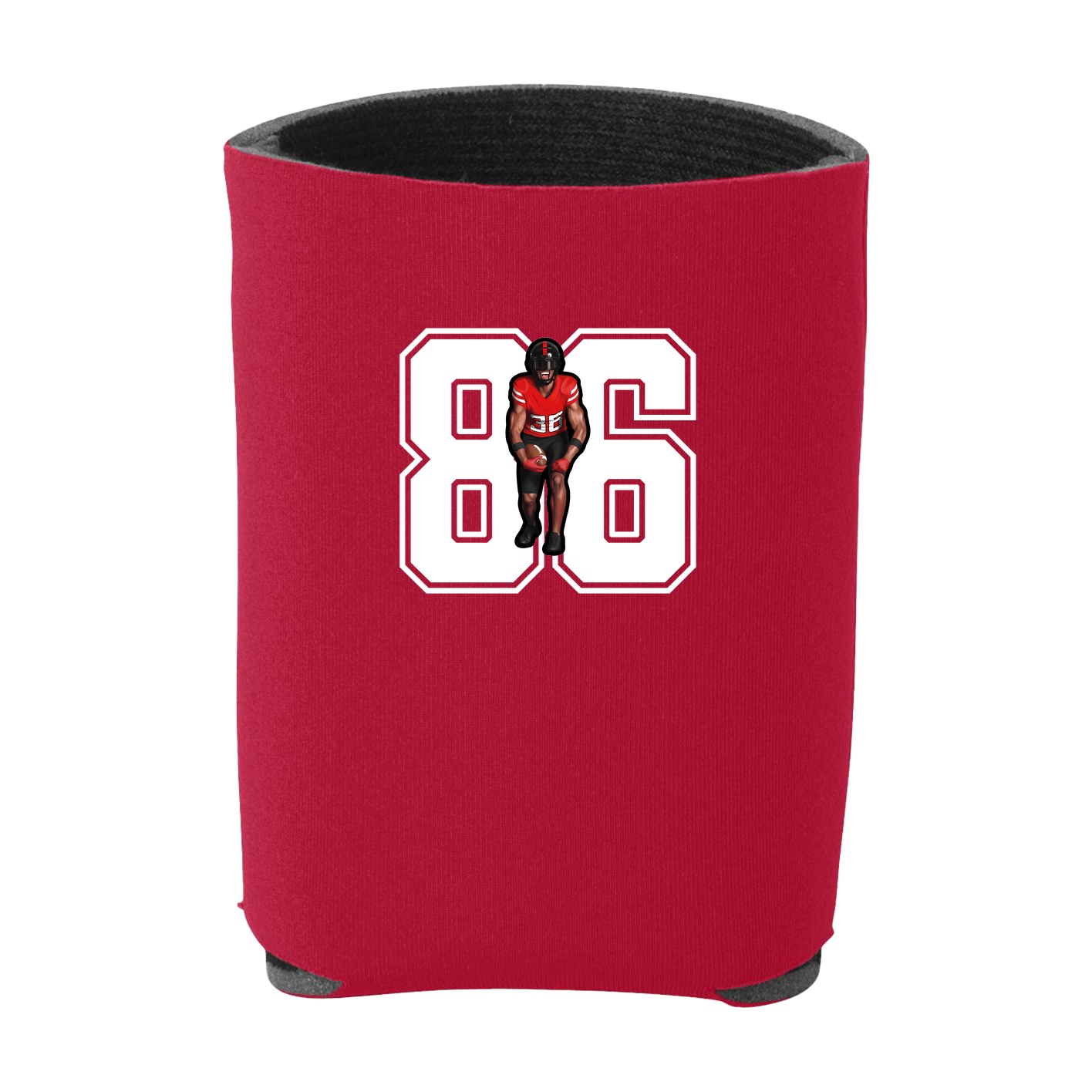 Can Holder — Number in Red