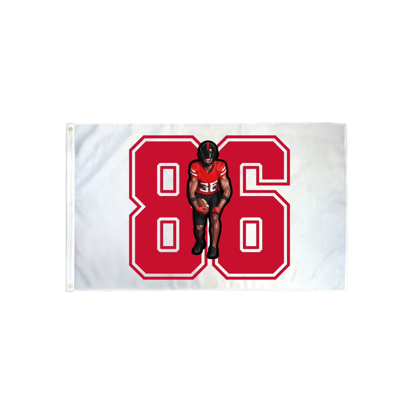 3x5 Flag — Number in Classic