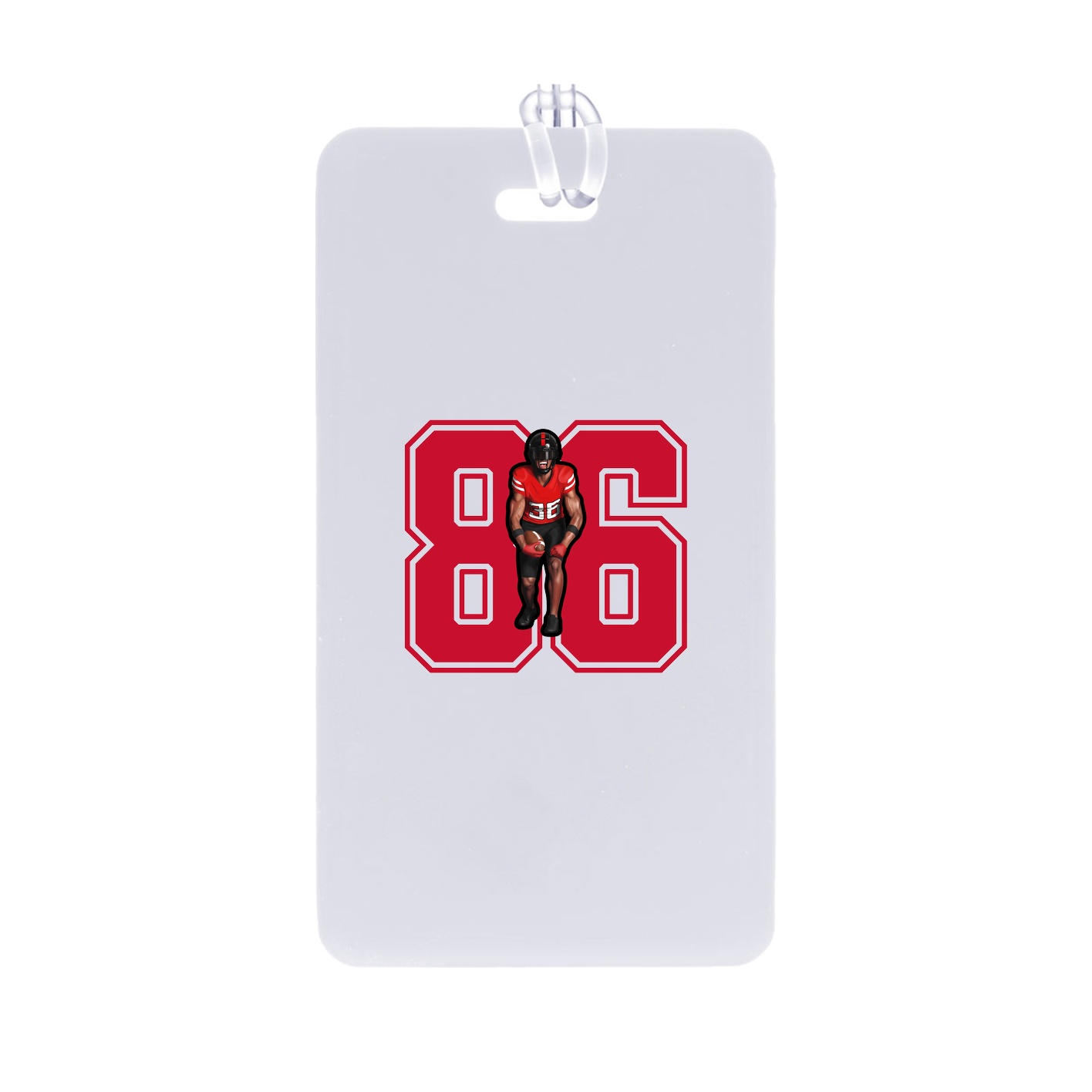 Bag Tag — Number in Classic
