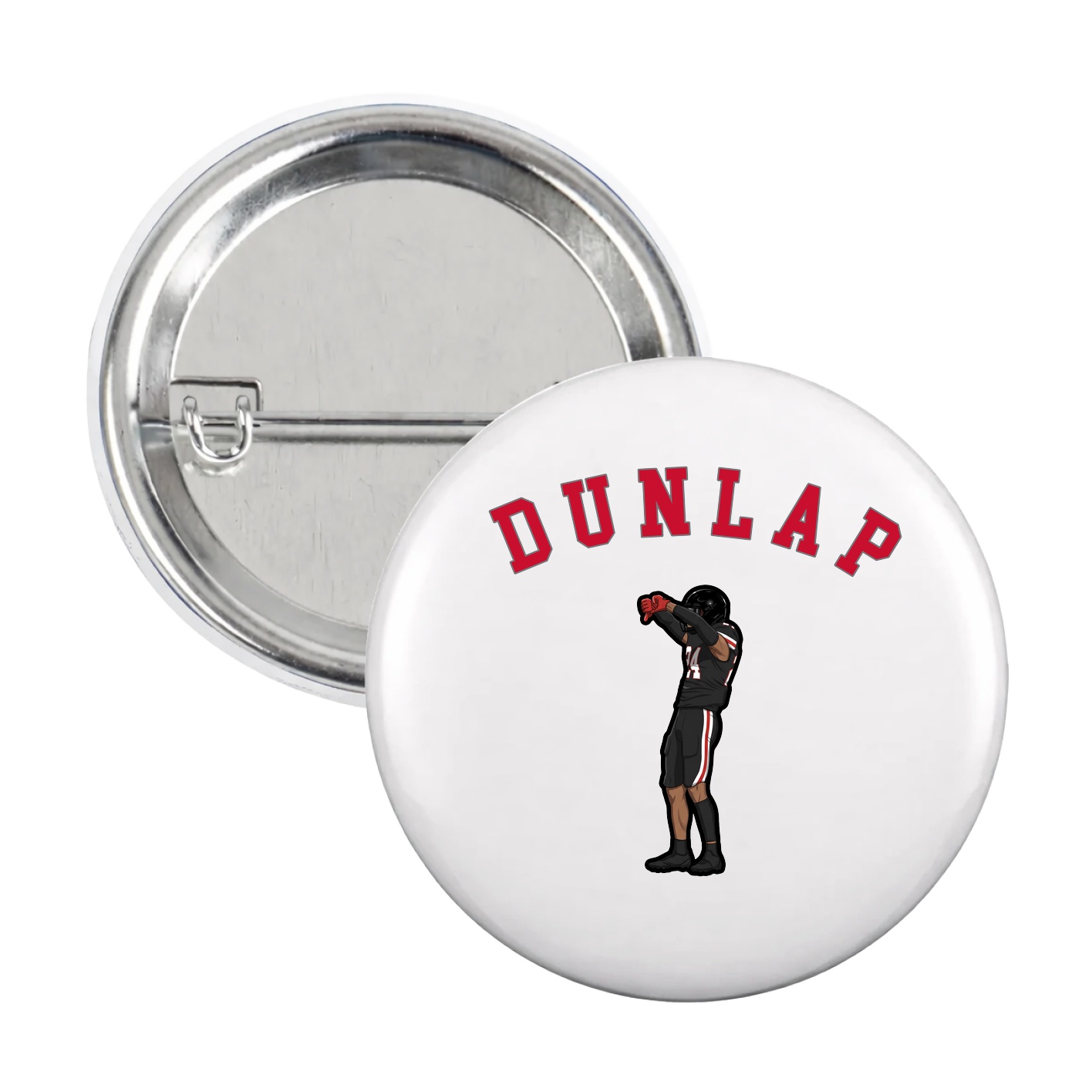 Game Day Button — Shirsey Arch in White