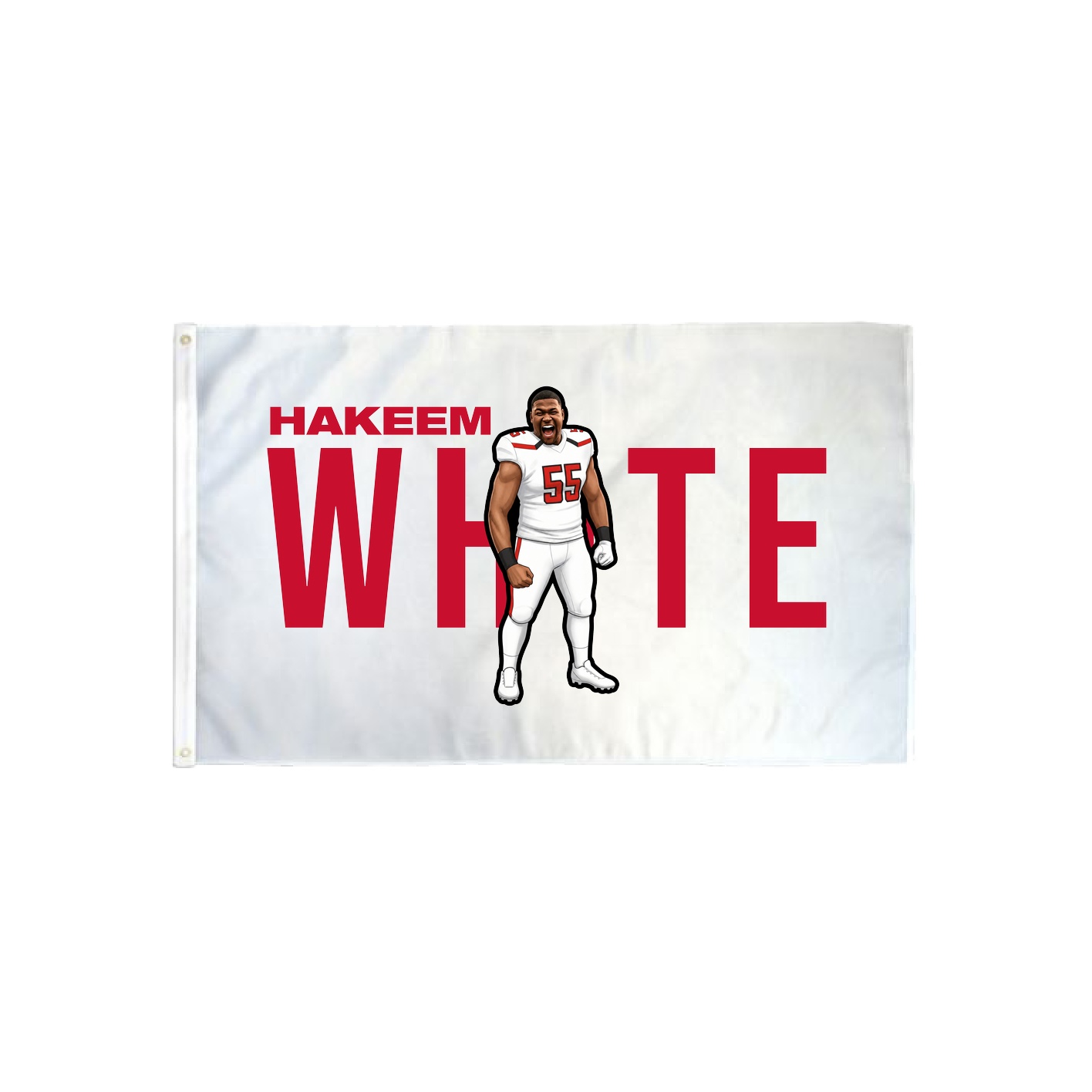 3x5 Flag — Player Name in Classic