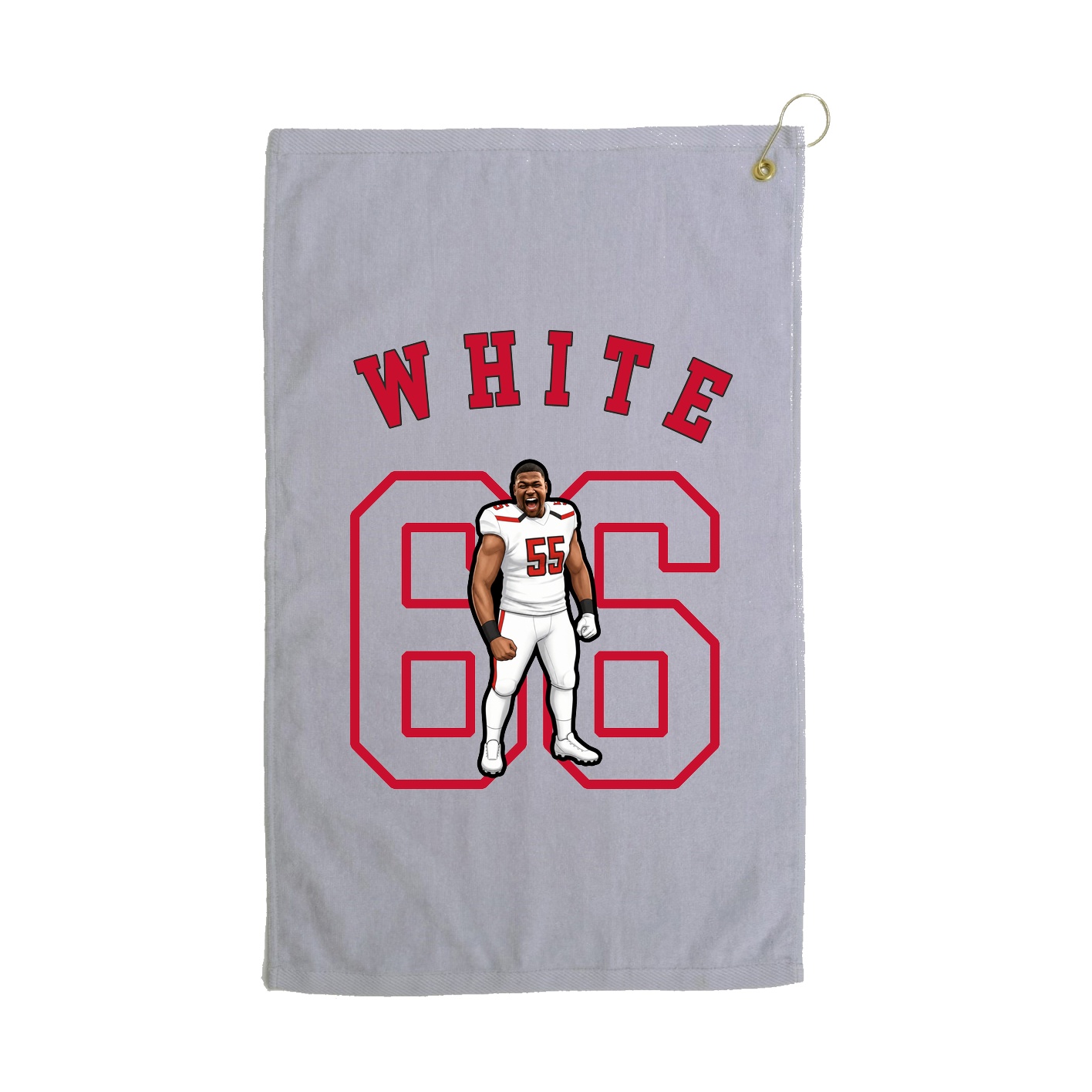 Golf Towel — Shirsey Arch in Grey
