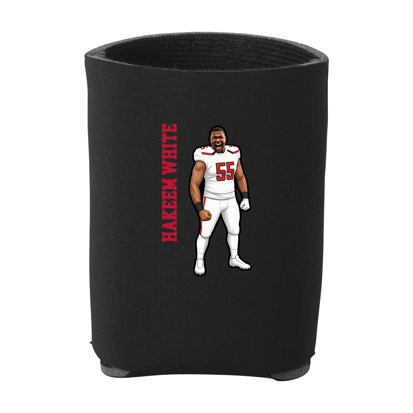 Can Holder — Name Vertical in Black
