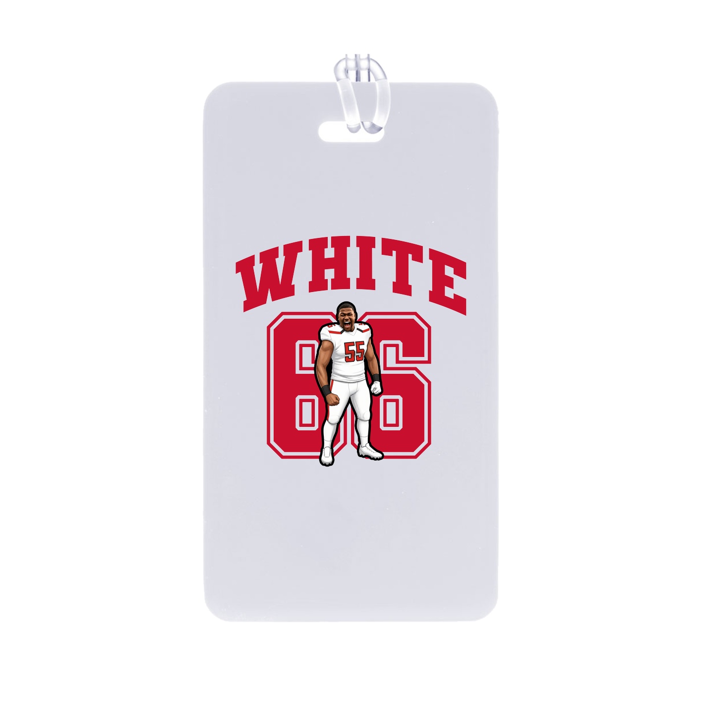 Bag Tag — Number in Classic