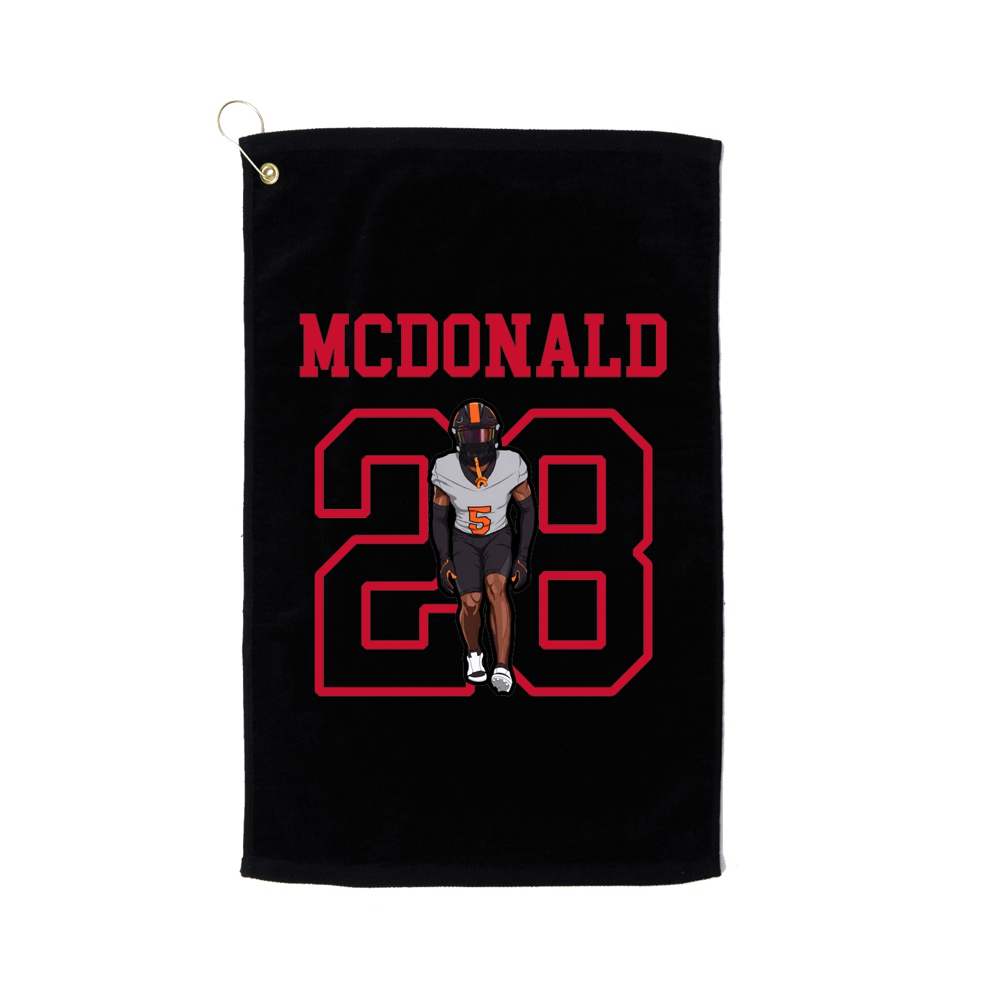 Golf Towel — Shirsey in Black