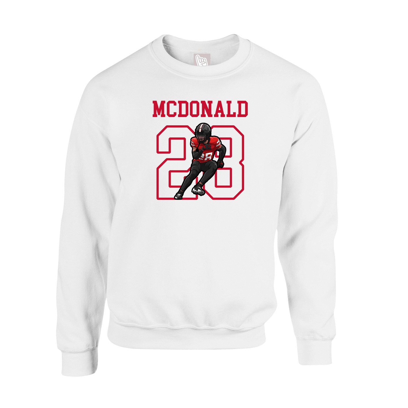 Fleece Crew — Shirsey in White