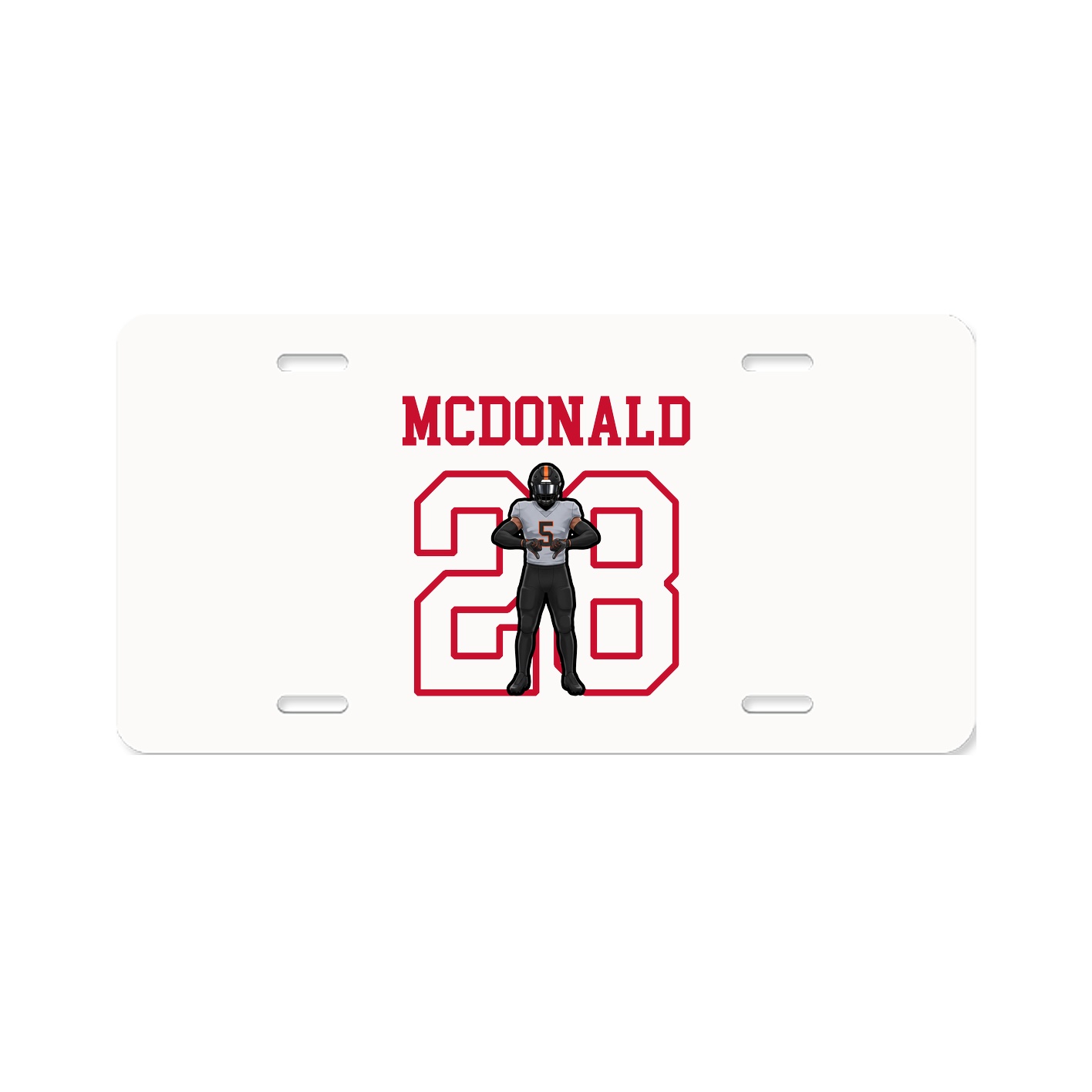 License Plate — Shirsey in Classic