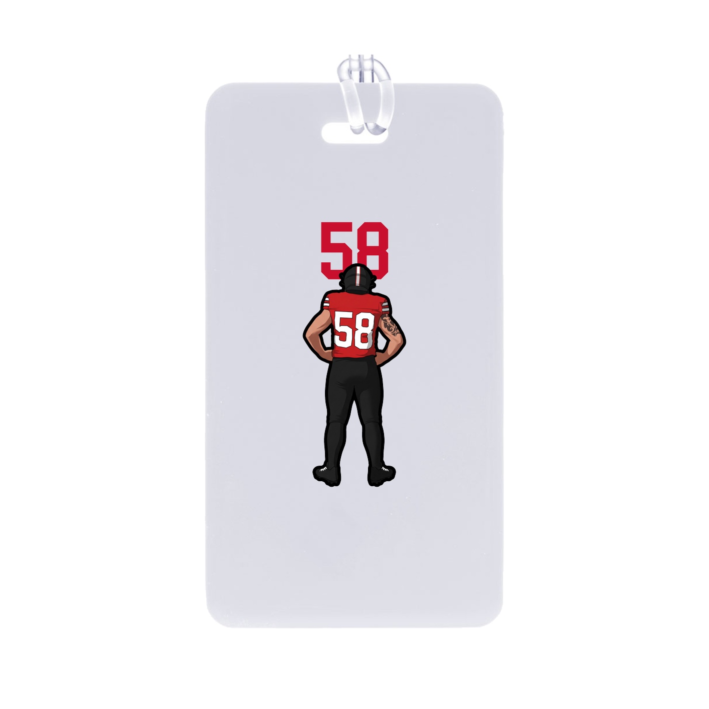 Bag Tag — Number Top in Classic