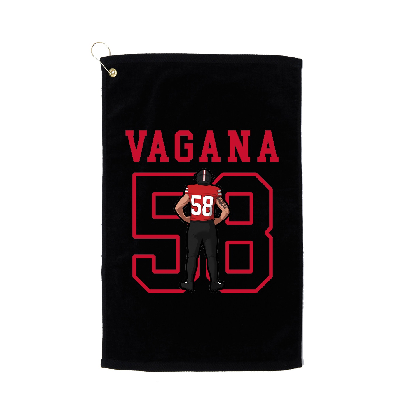 Golf Towel — Shirsey in Black