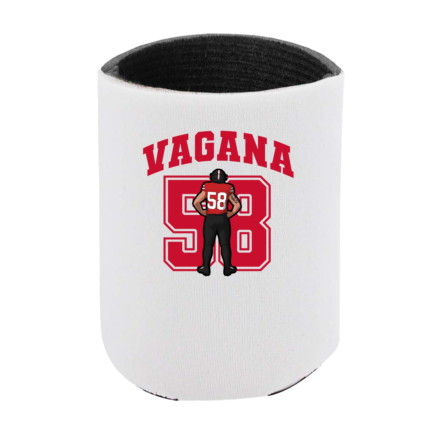 Can Holder — Number in White