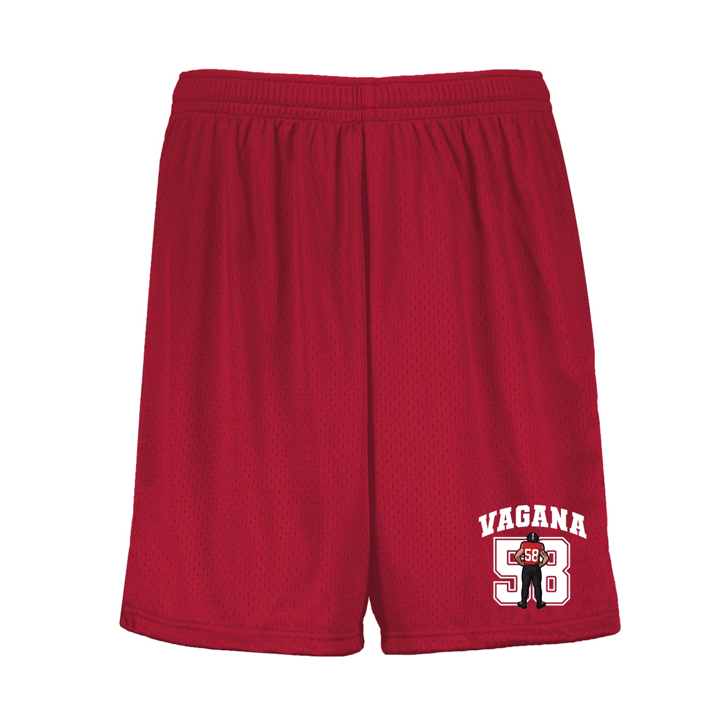 Shorts — Number in Red