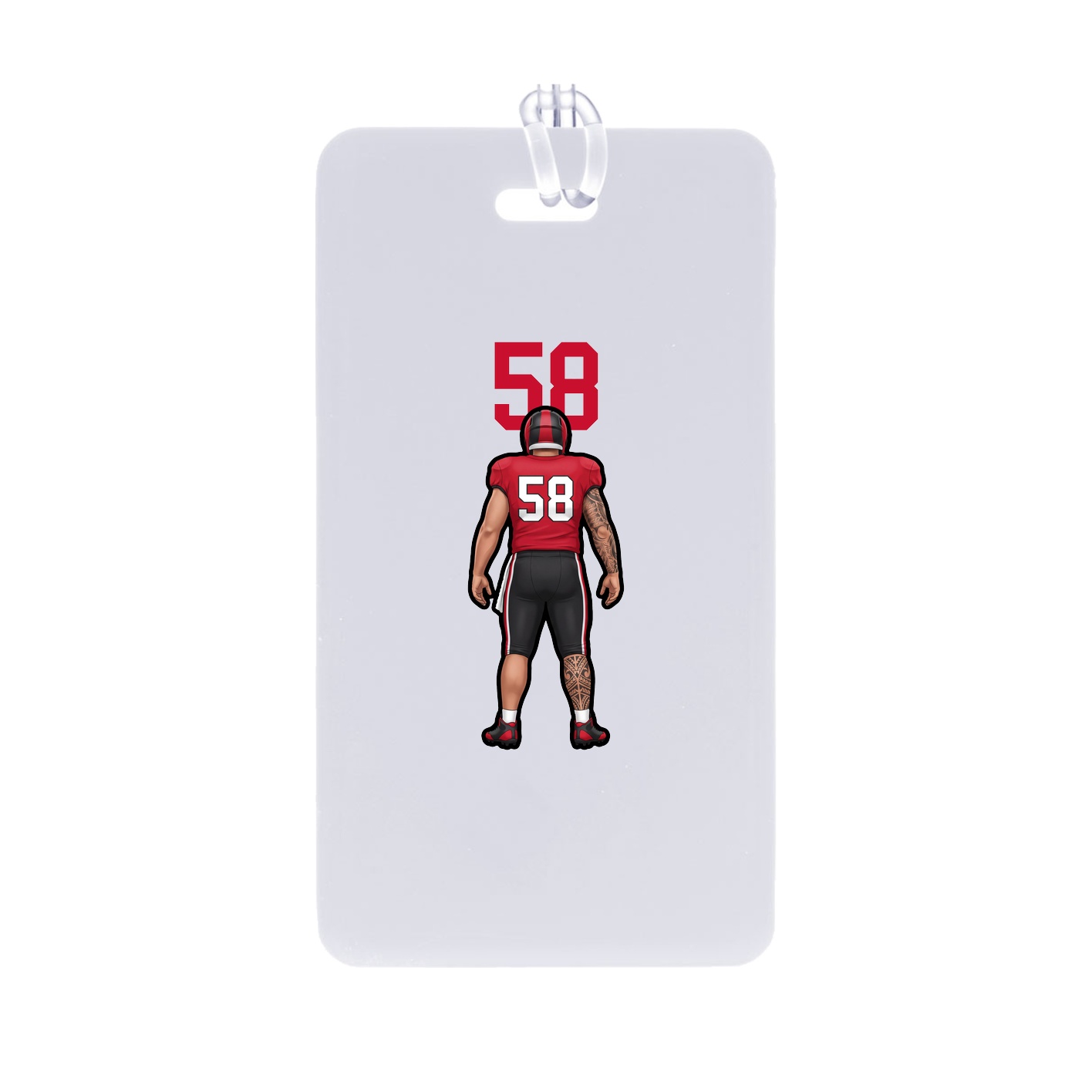 Bag Tag — Number Top in Classic