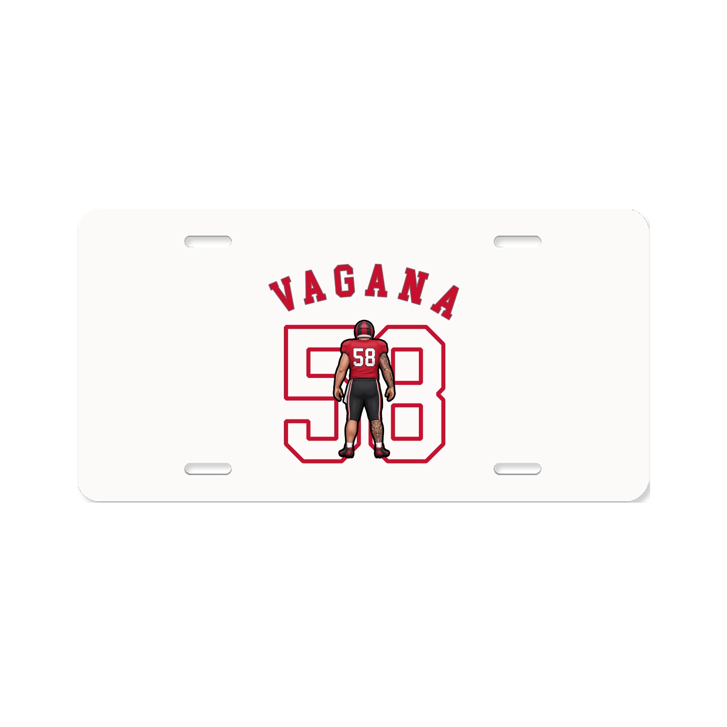 License Plate — Shirsey Arch in Classic
