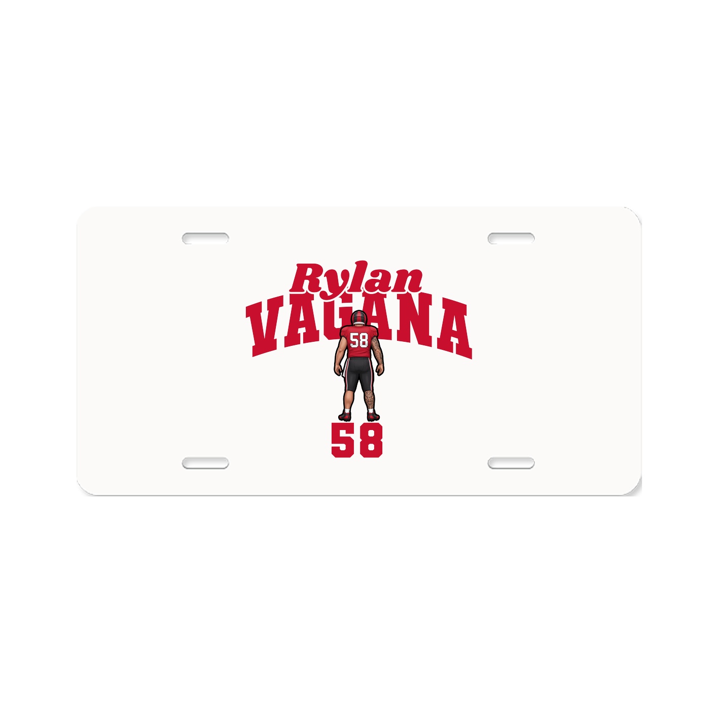 License Plate — Signature Arch in Classic