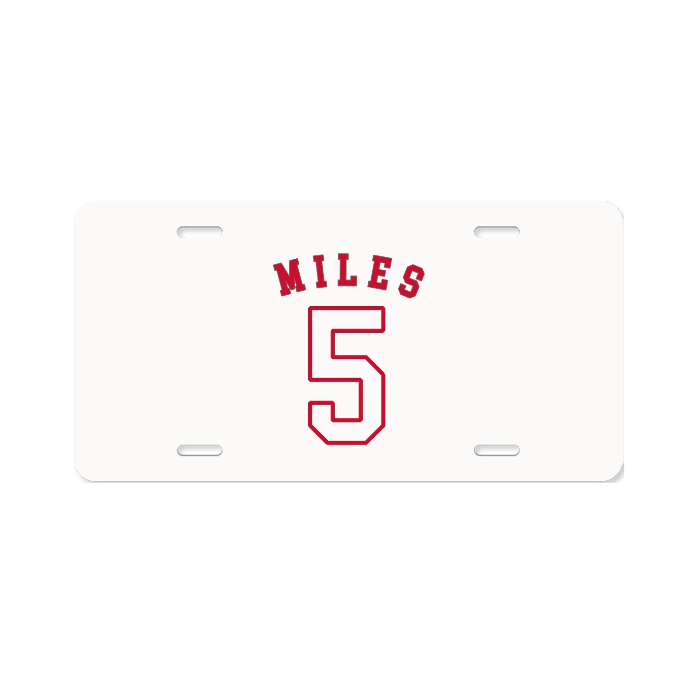 License Plate — Shirsey Arch in Classic