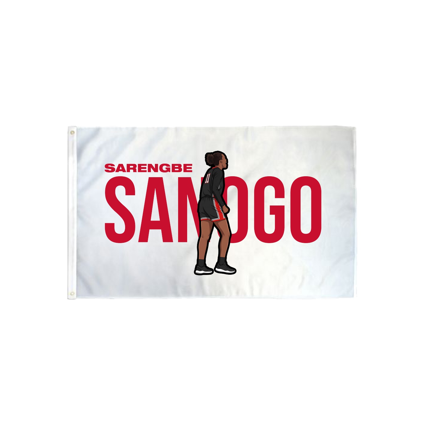 3x5 Flag — Player Name in Classic