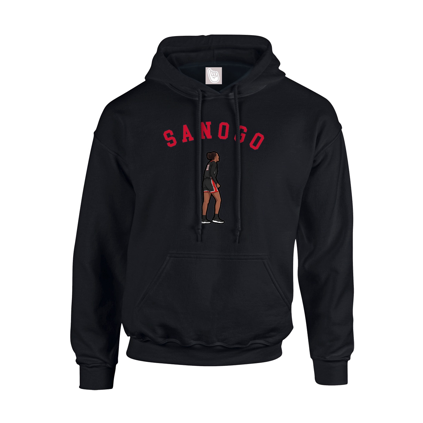 Youth Hoodie — Shirsey Arch in Black