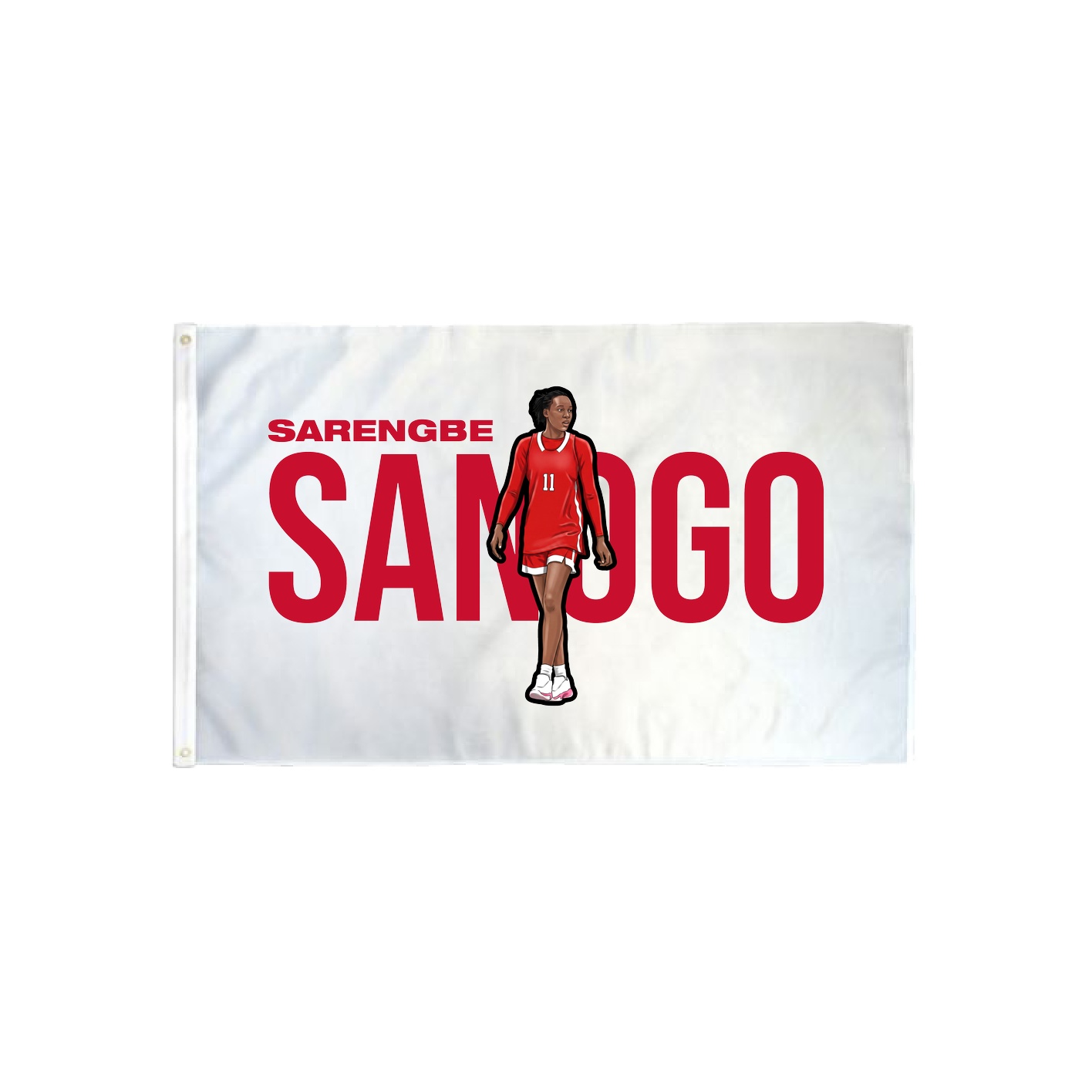 3x5 Flag — Player Name in Classic