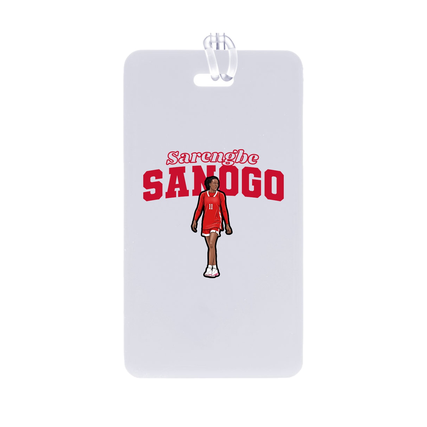 Bag Tag — Name Arch in Classic