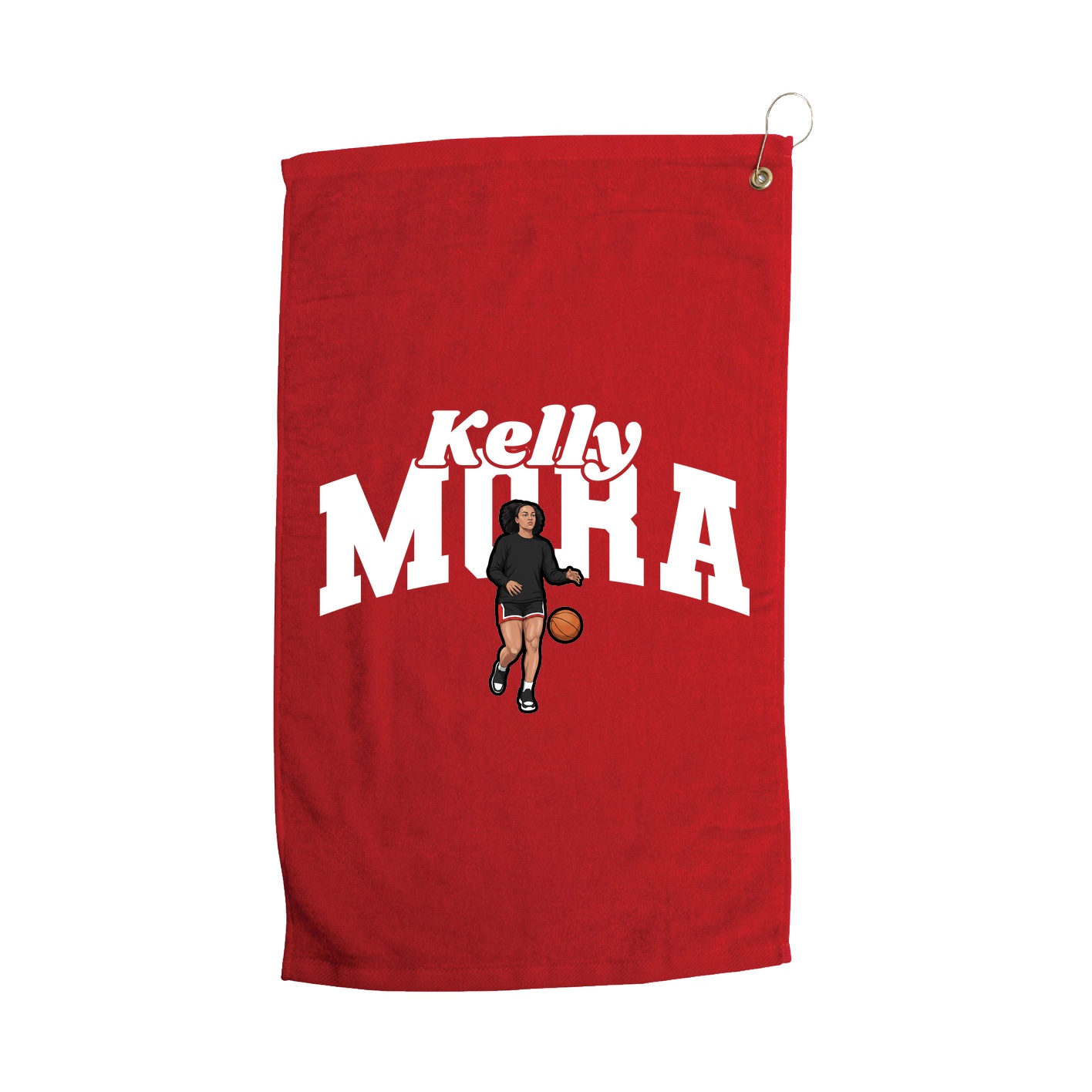 Golf Towel — Signature Arch in Red