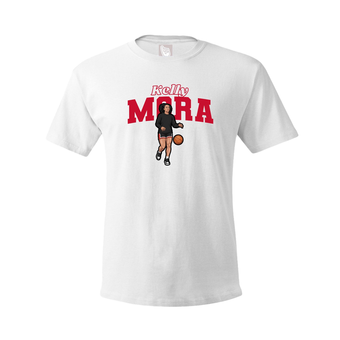 Tee — Name Arch in White