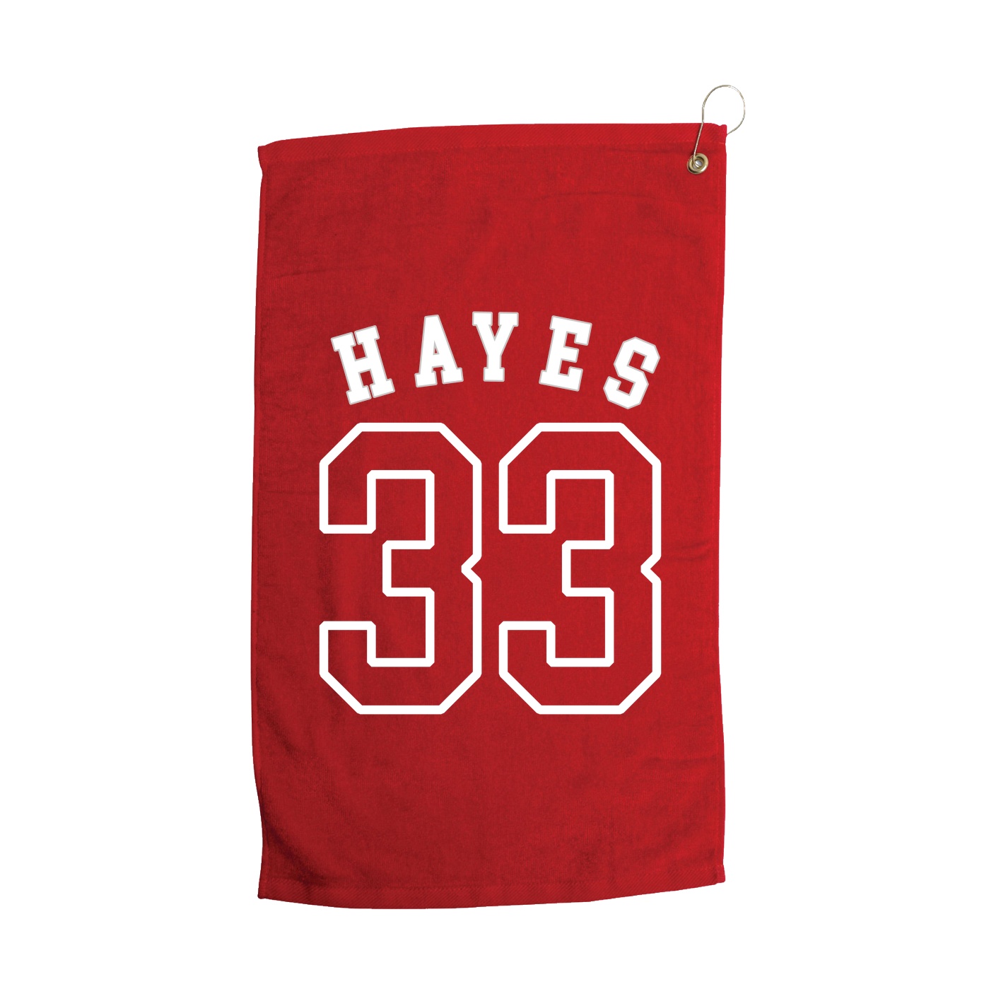 Golf Towel — Shirsey Arch in Red