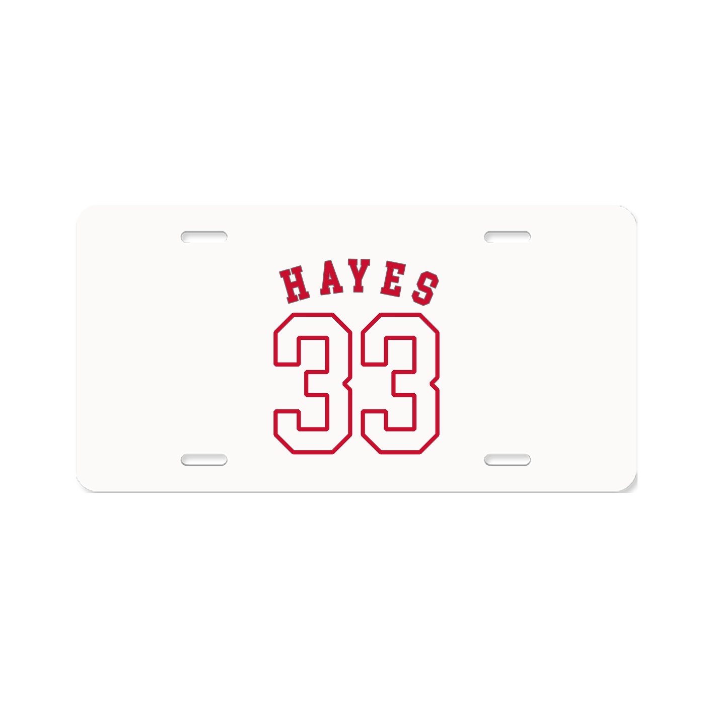 License Plate — Shirsey Arch in Classic