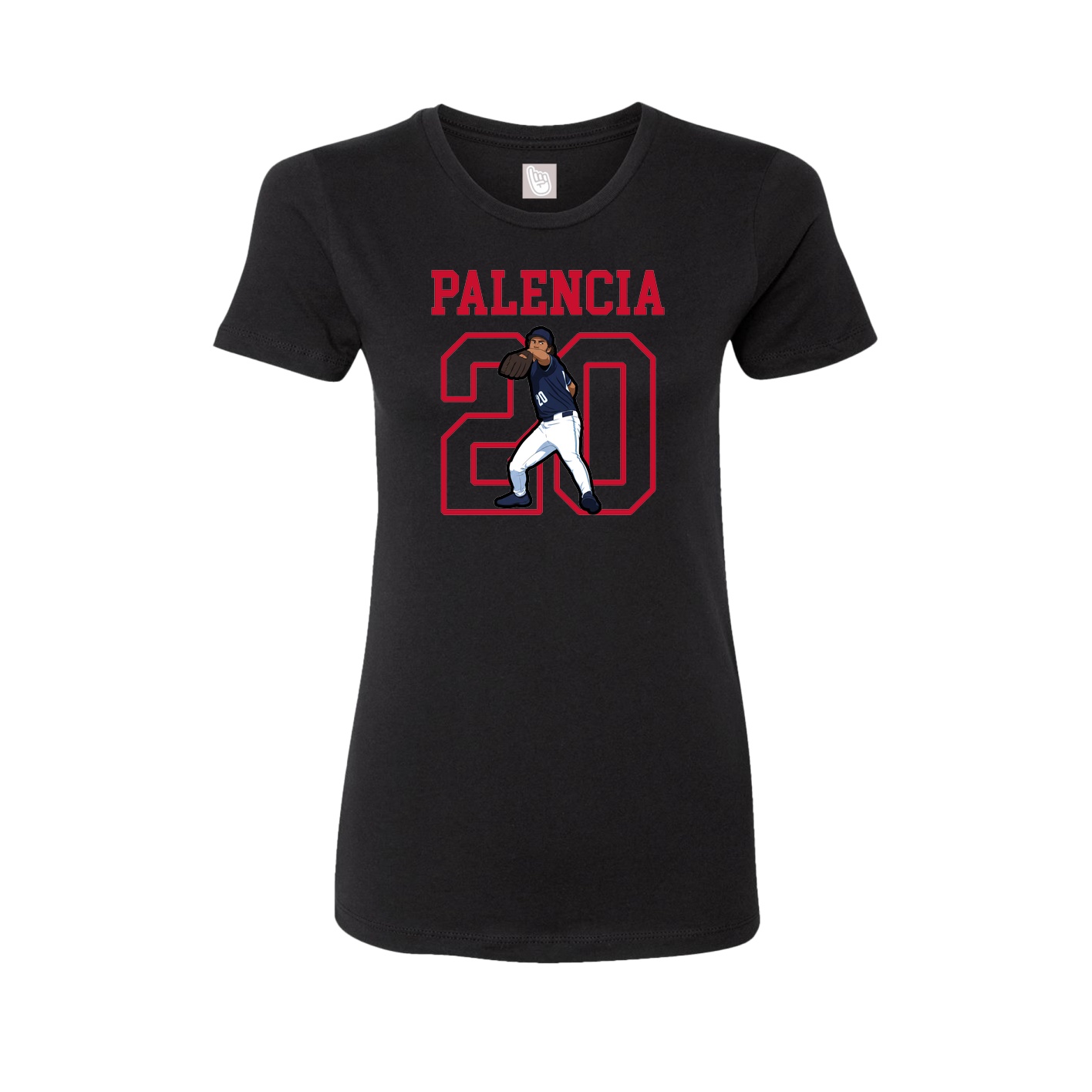 Fitted Women's Tee — Shirsey in Black
