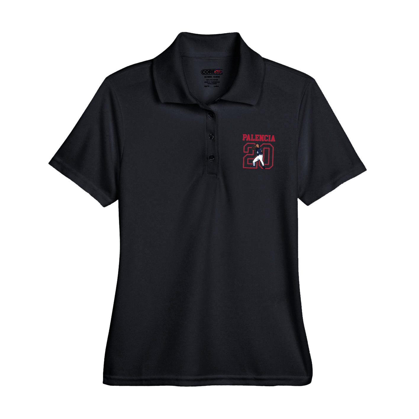 Womens Performance Polo — Shirsey in Black