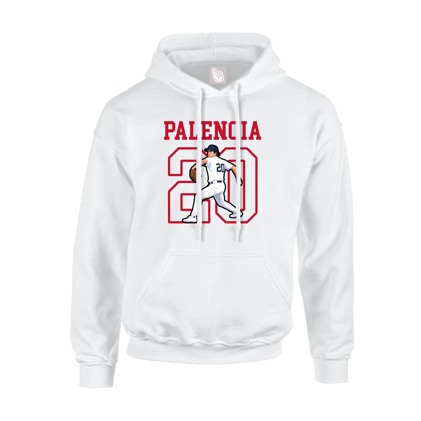 Hoodie — Shirsey in White