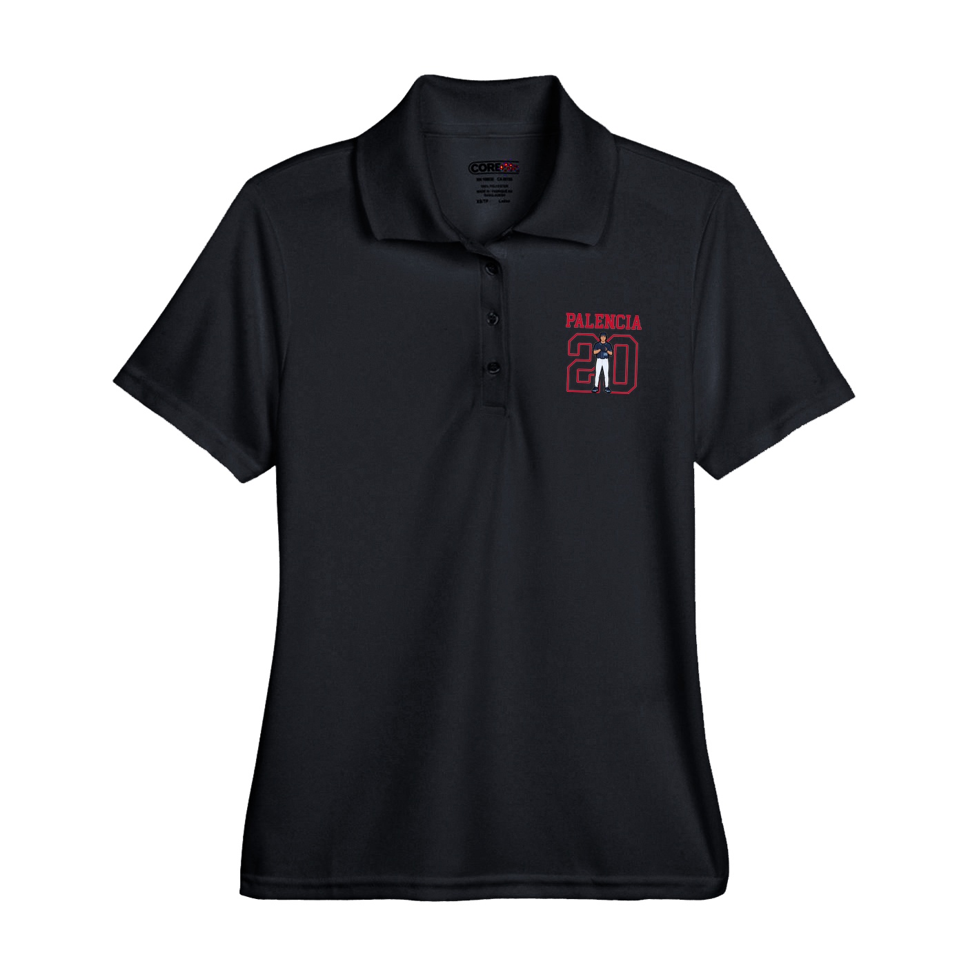 Womens Performance Polo — Shirsey in Black