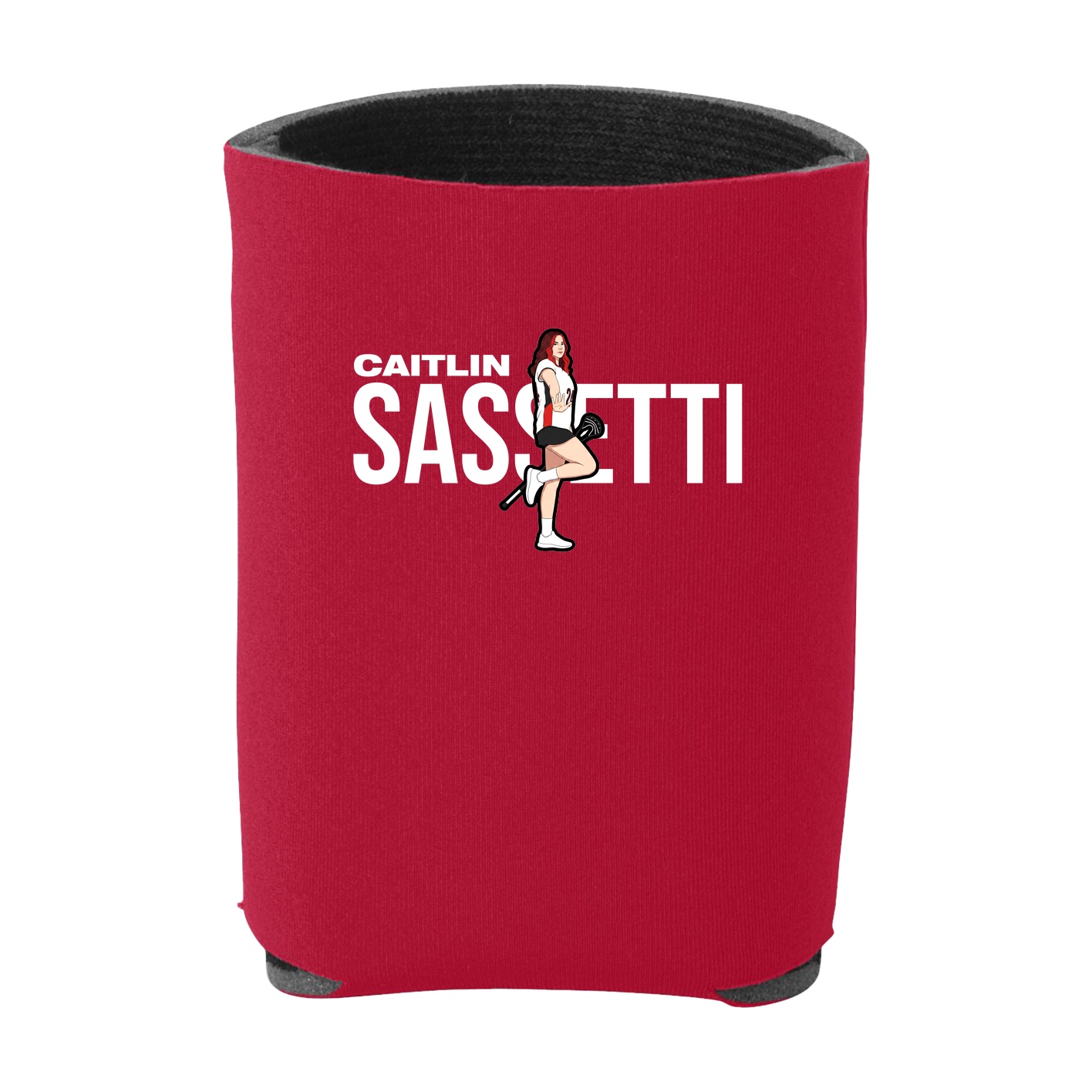 Can Holder — Player Name in Red