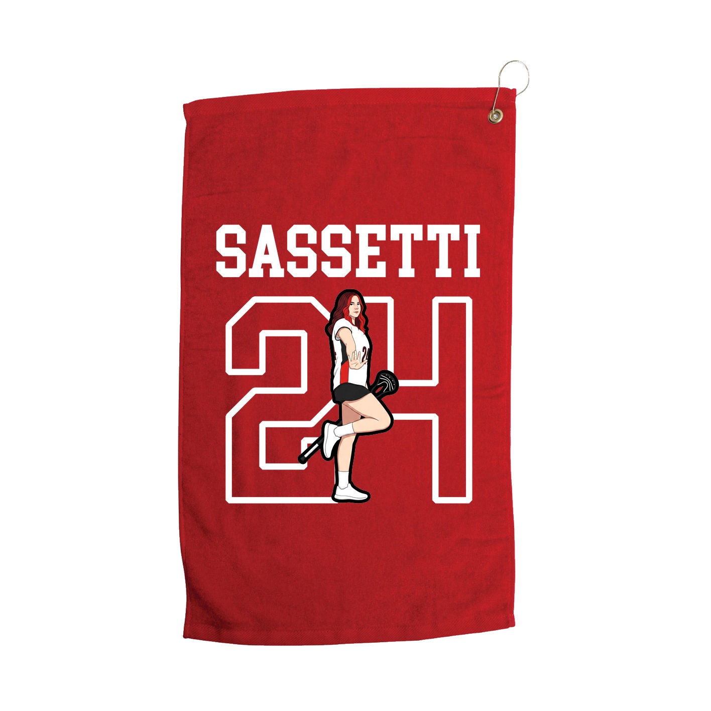 Golf Towel — Shirsey in Red