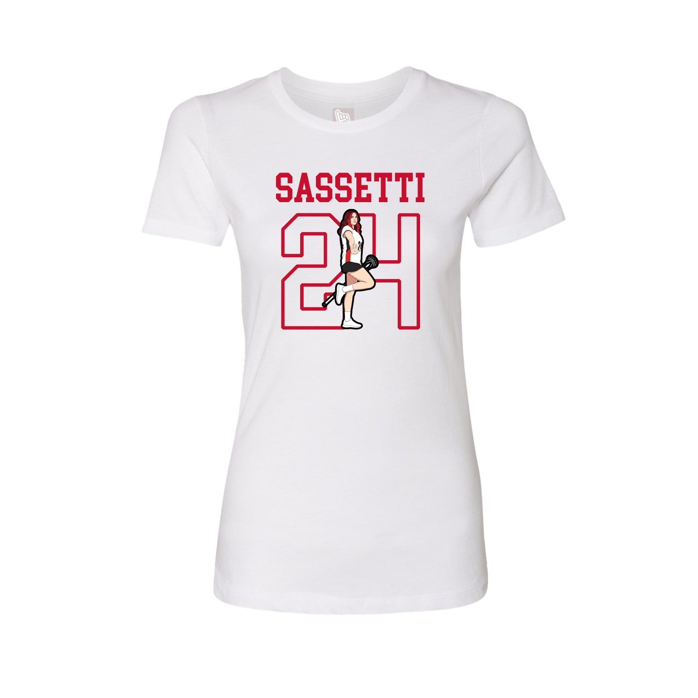 Fitted Women's Tee — Shirsey in White