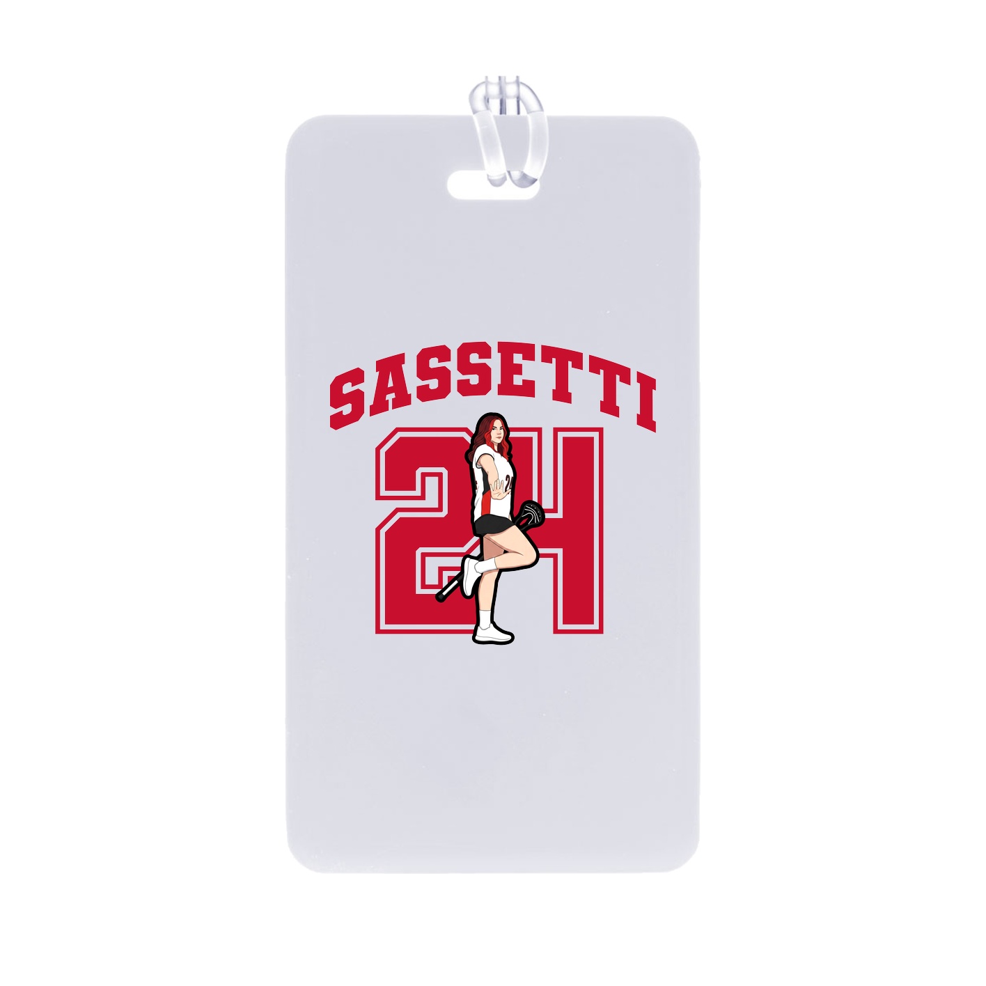 Bag Tag — Number in Classic