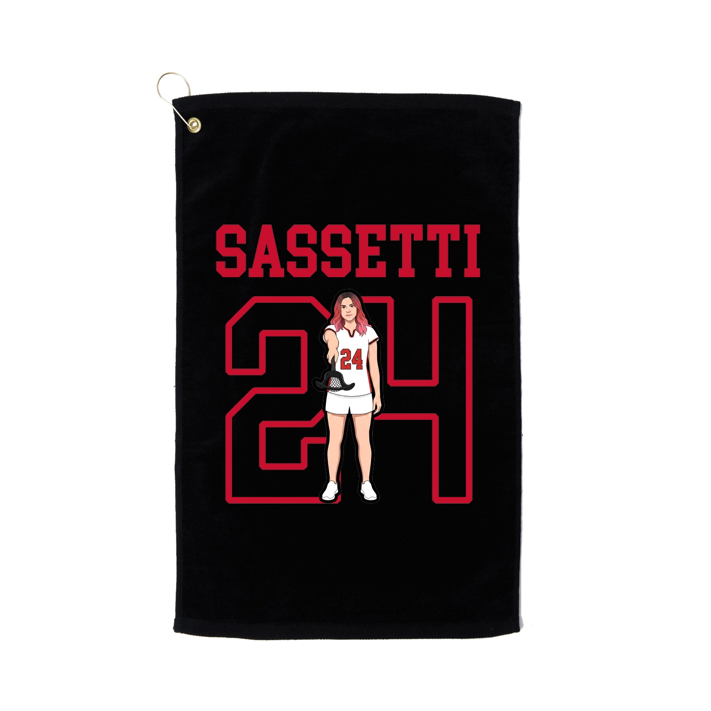 Golf Towel — Shirsey in Black