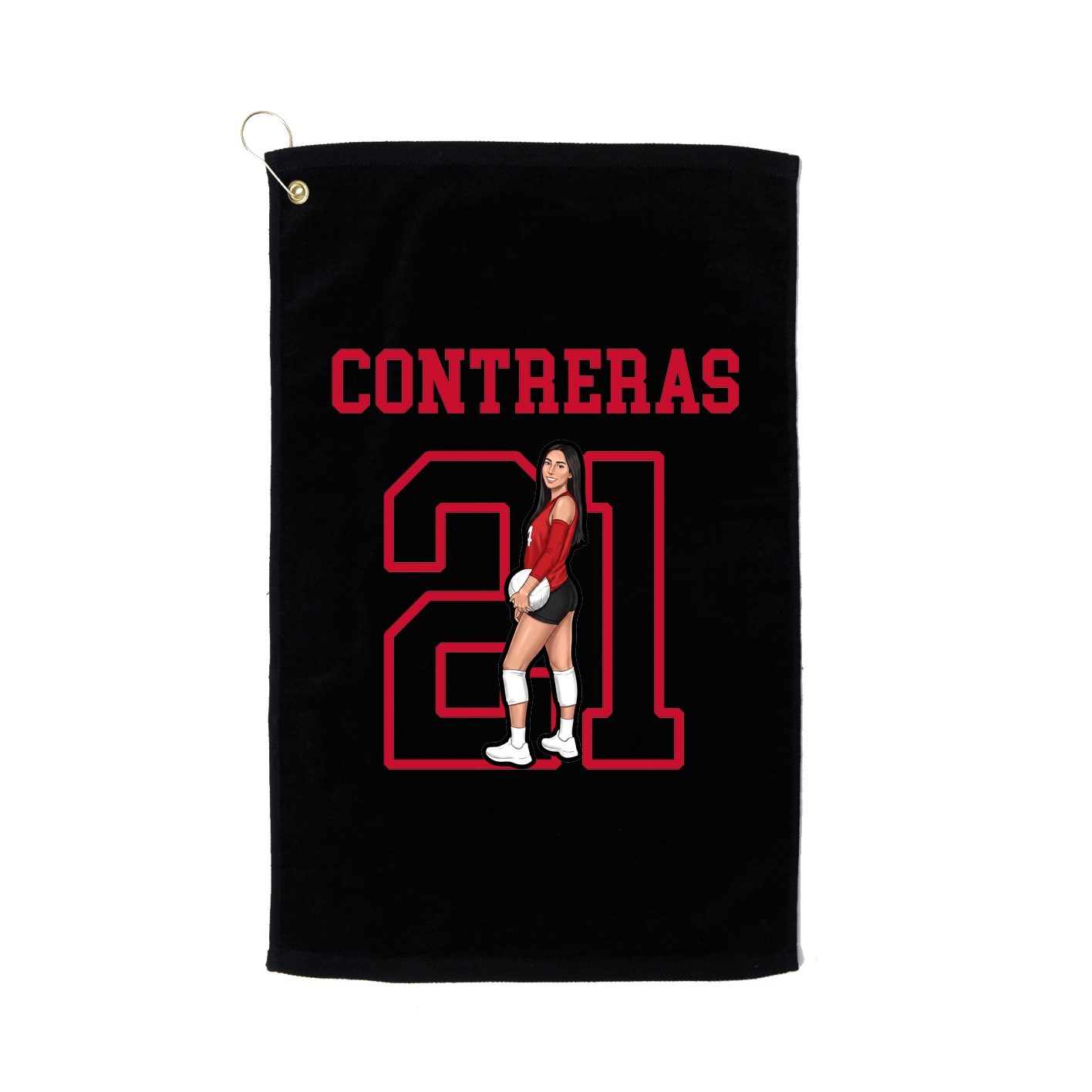 Golf Towel — Shirsey in Black