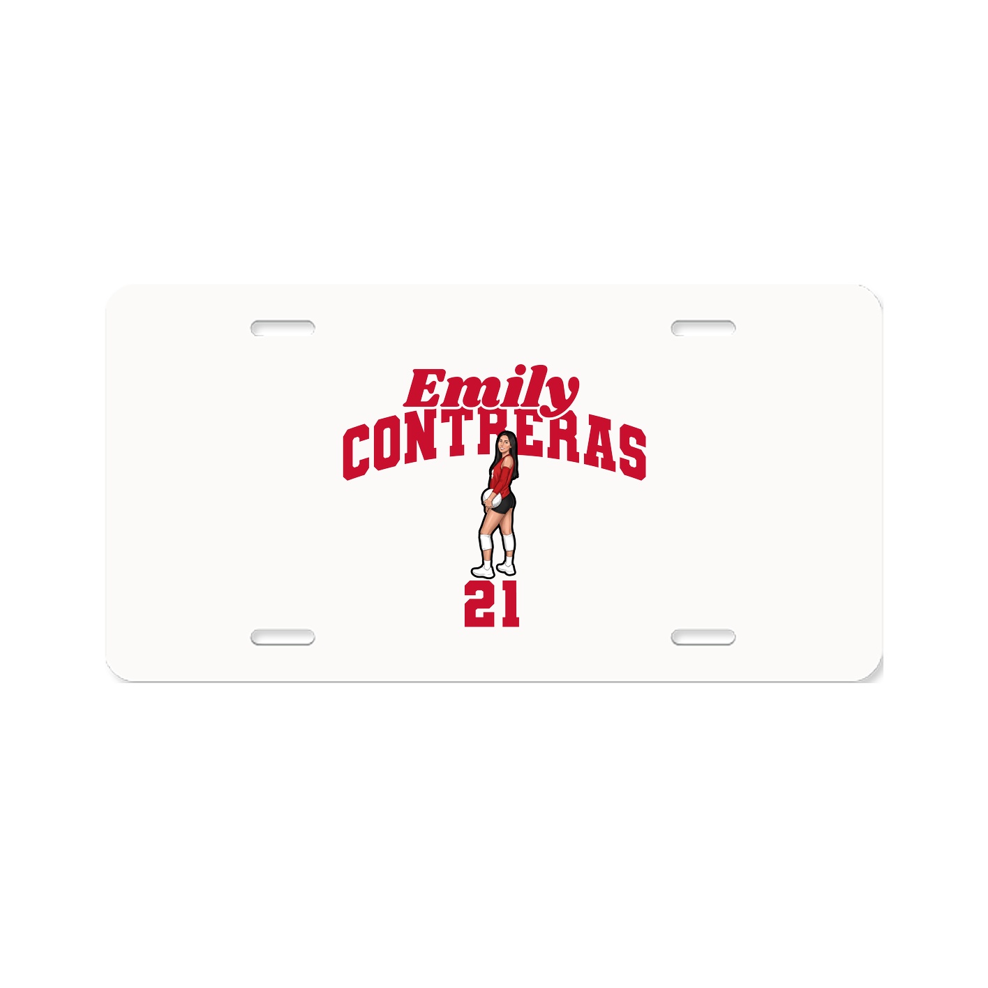 License Plate — Signature Arch in Classic