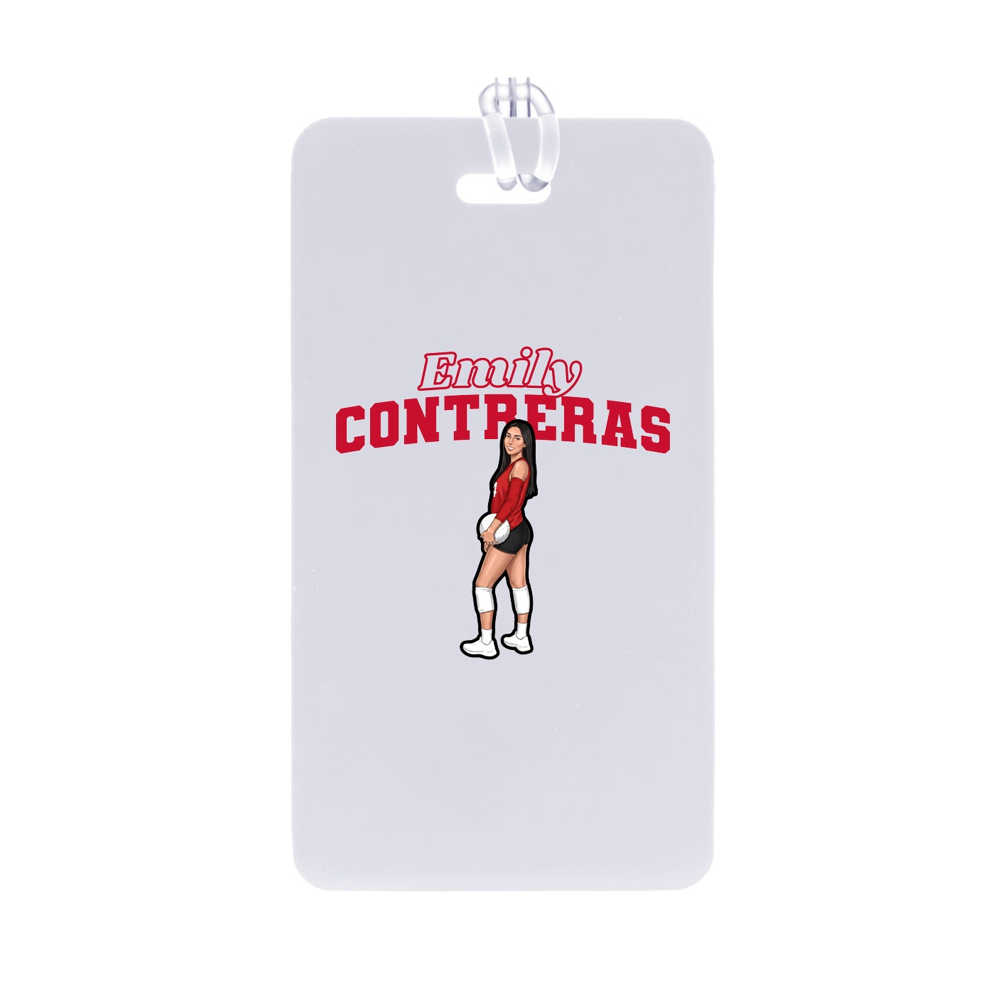 Bag Tag — Name Arch in Classic